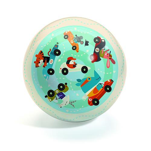 TRAFFIC BALL  22 cm bola com carros DJECO
