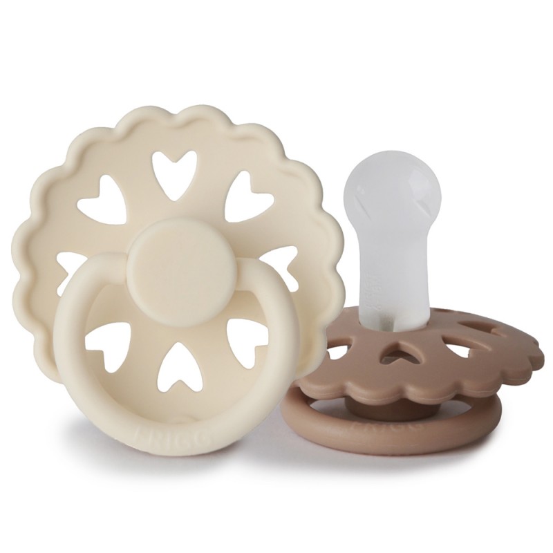 Pack 2 Chupetas Block Silicone Fairytale Duckling/Emperor 6+