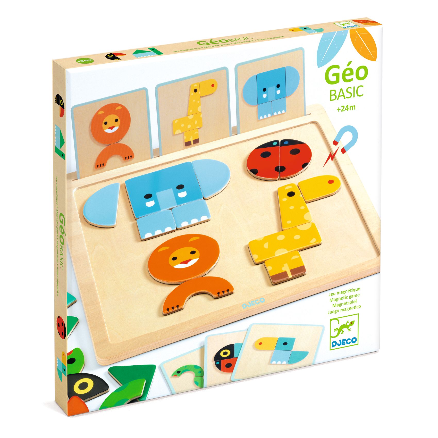GeoBasic - Puzzle Magnético Animais