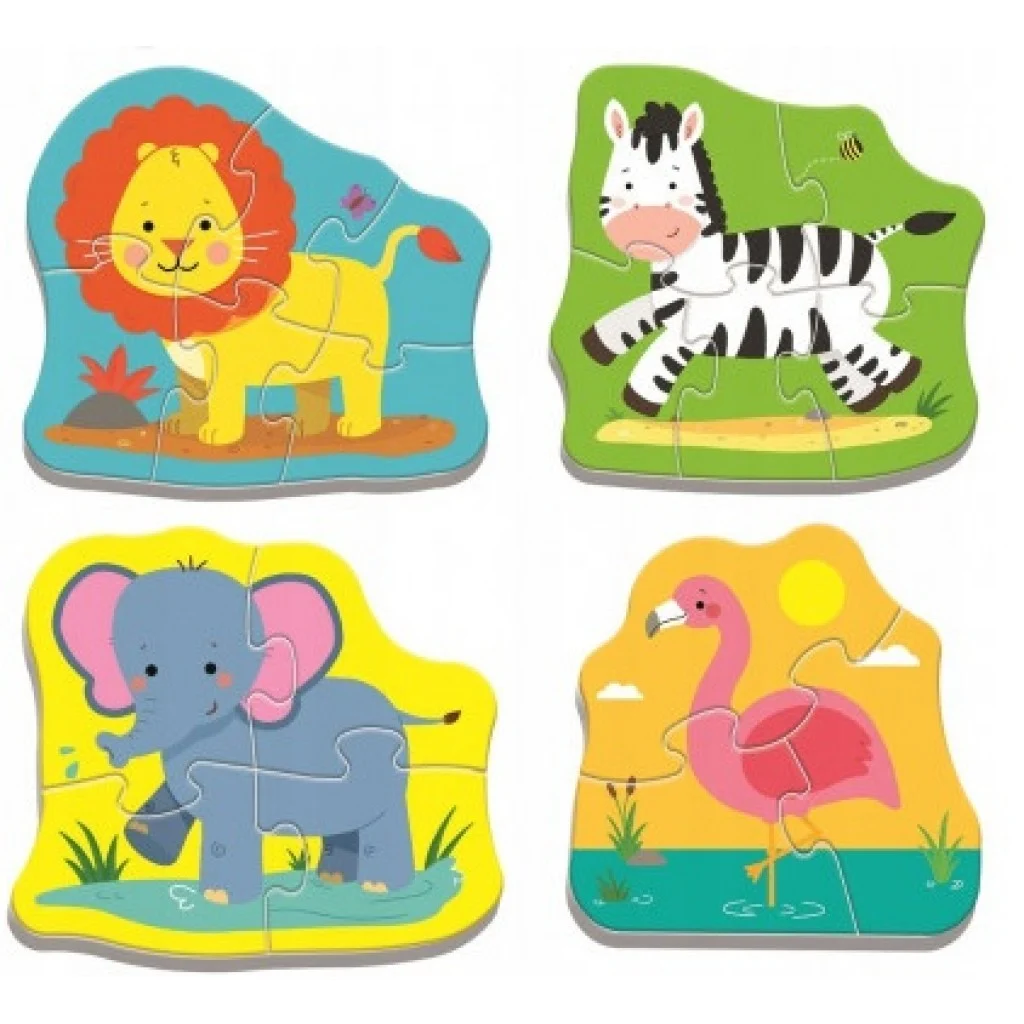 Baby Puzzle - Animais da Selva