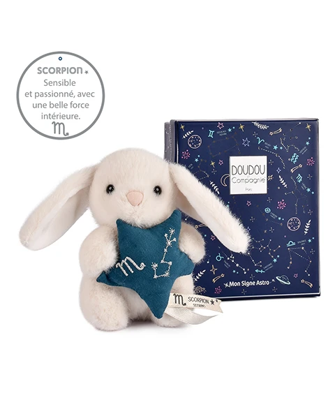 DOUDOU ET COMPAGNIE Doudou Astro Escorpião 12 cm