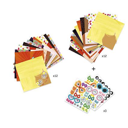 DJECO Rostos Bonitos: Jogo de Introdução ao Origami