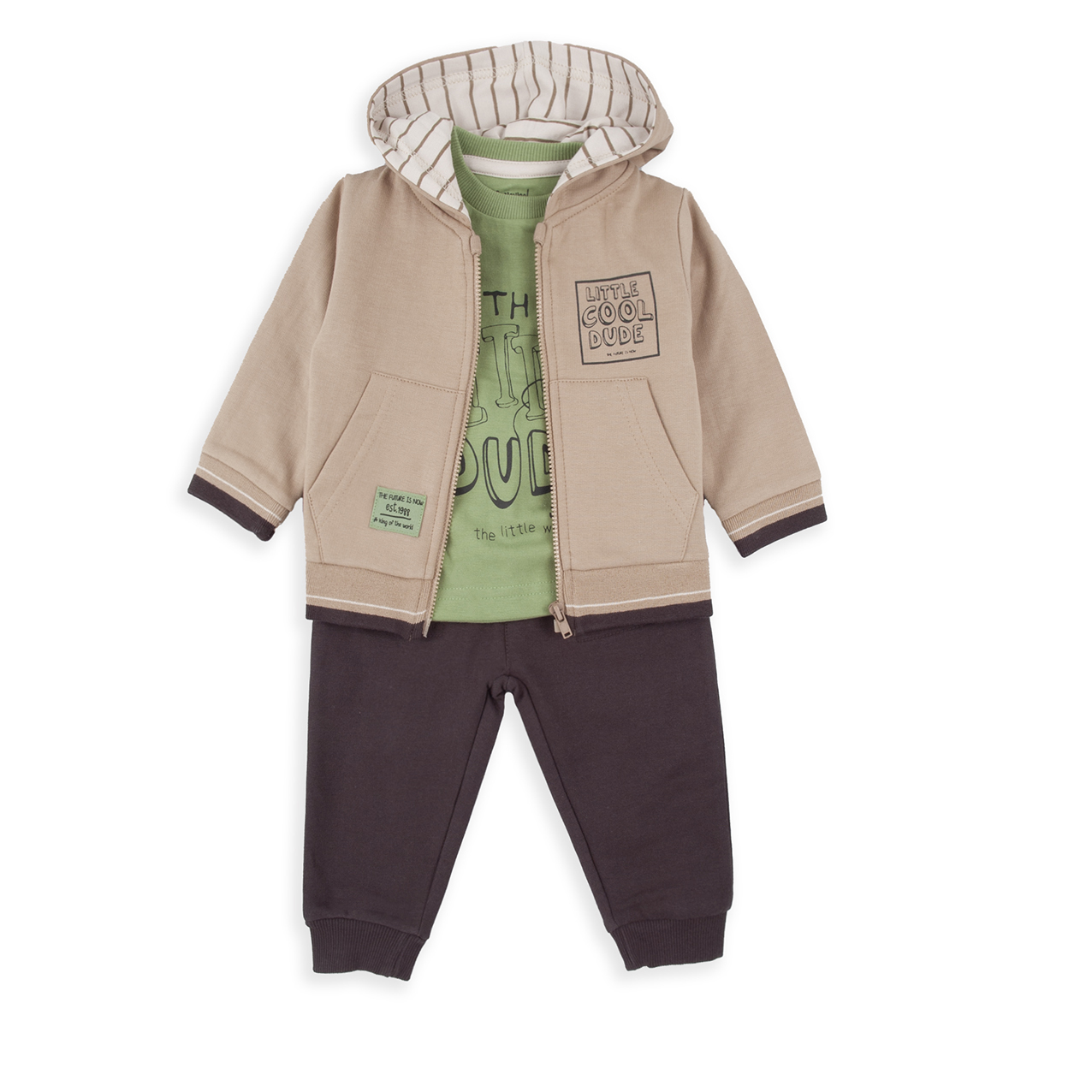 BABYBOL Conj. 3 Pçs Menino Little Cool Dude