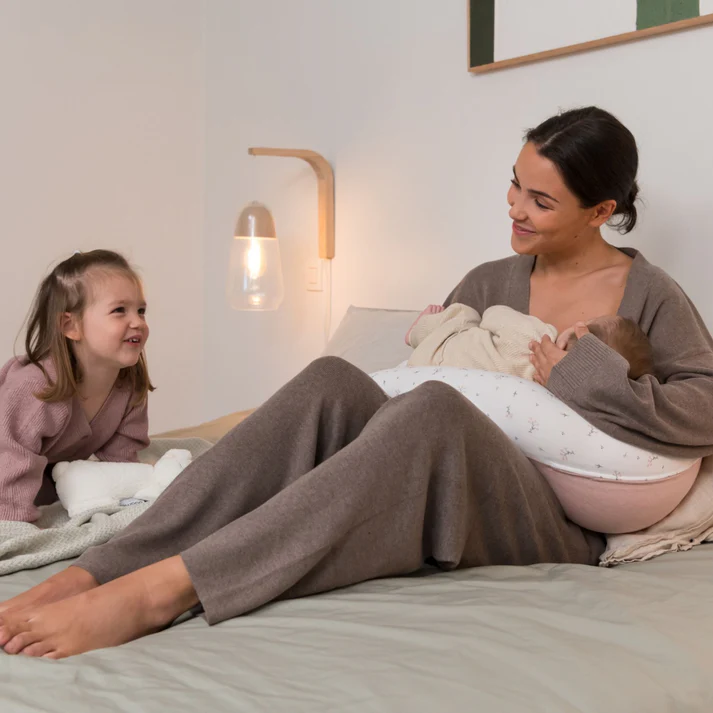 Almofada Amamentação Buddy Flower Pink Doomoo