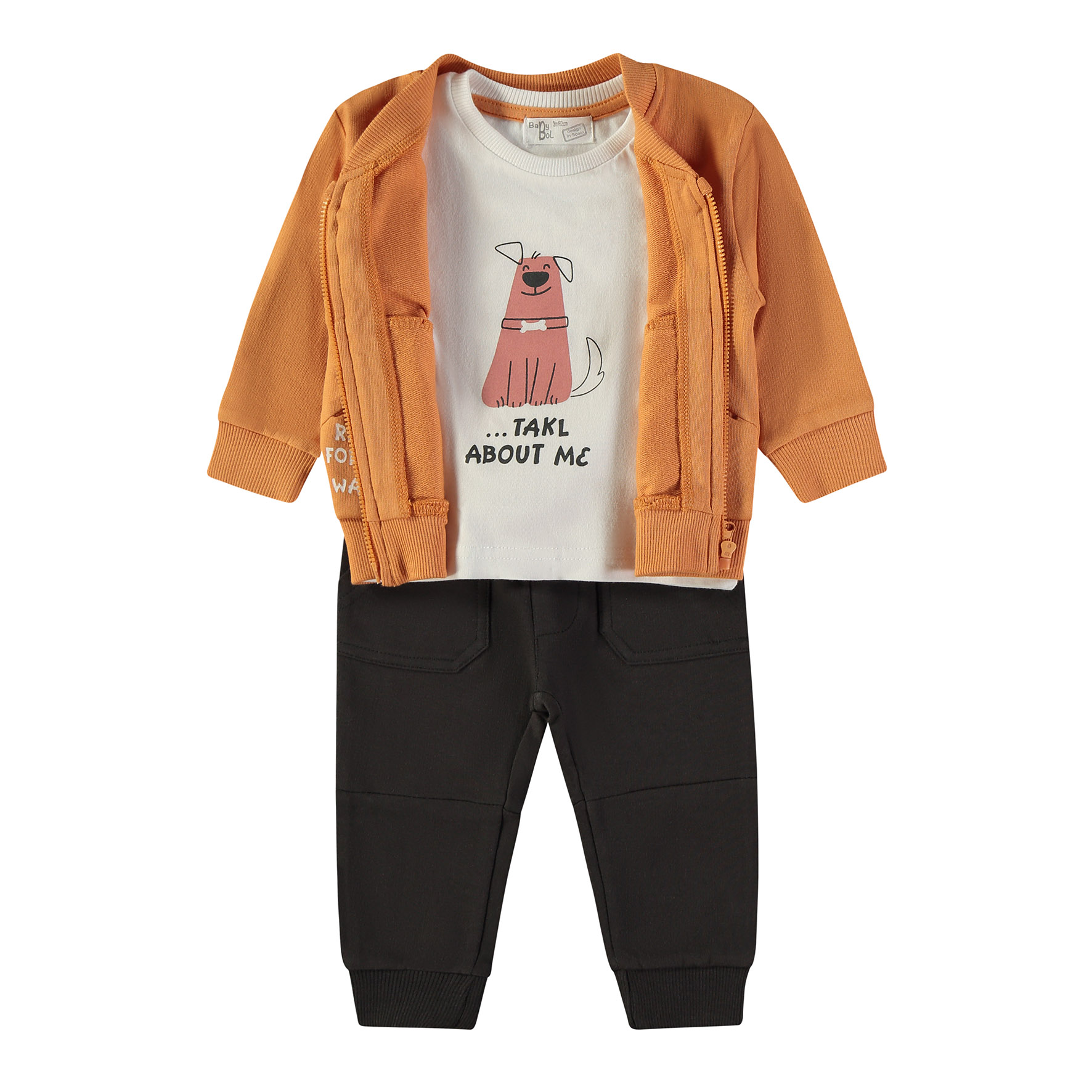 BABYBOL Conj. 3 Pçs Ready For a Walk