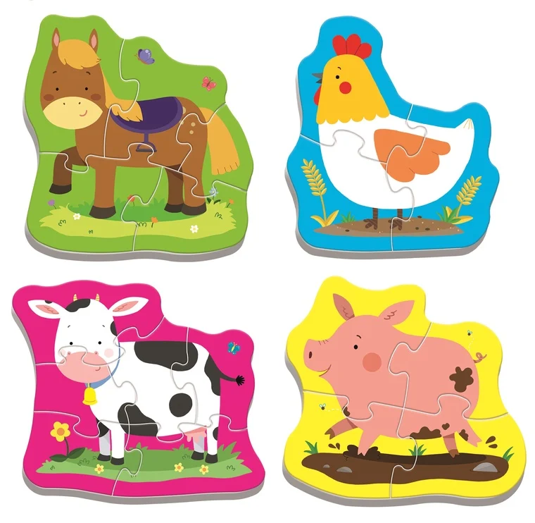 Baby Puzzle - On the farm