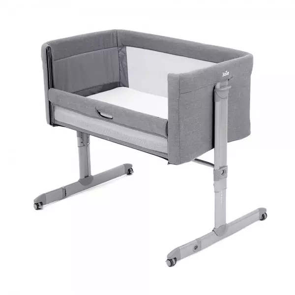 Joie berço co-sleeping Roomie Gray Flannel
