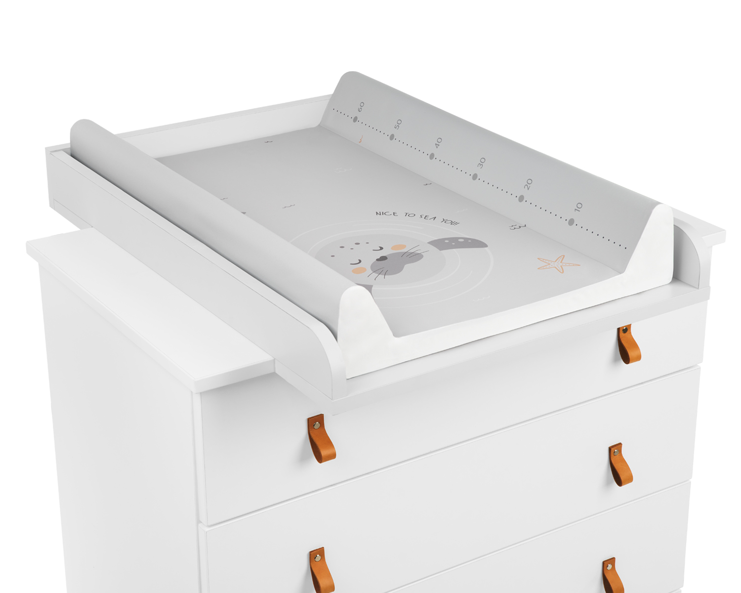 KIKKABOO Trocador Fraldas Suave 50x80 cm Selly Me