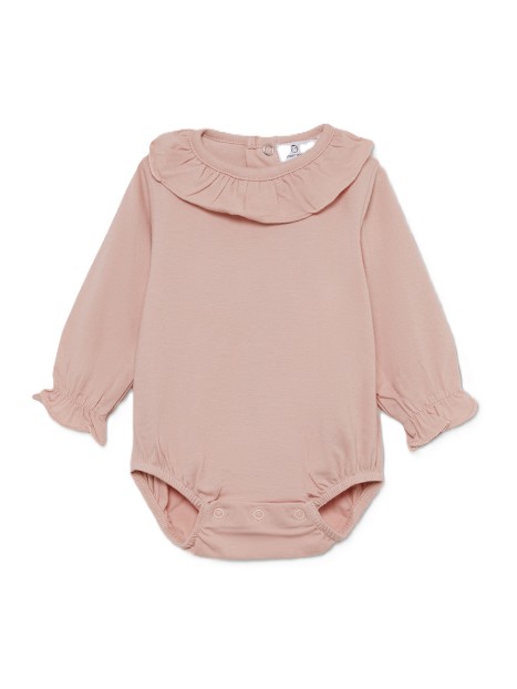 STREET MONKEY Body Gola c/ Manga Franzida Rosa