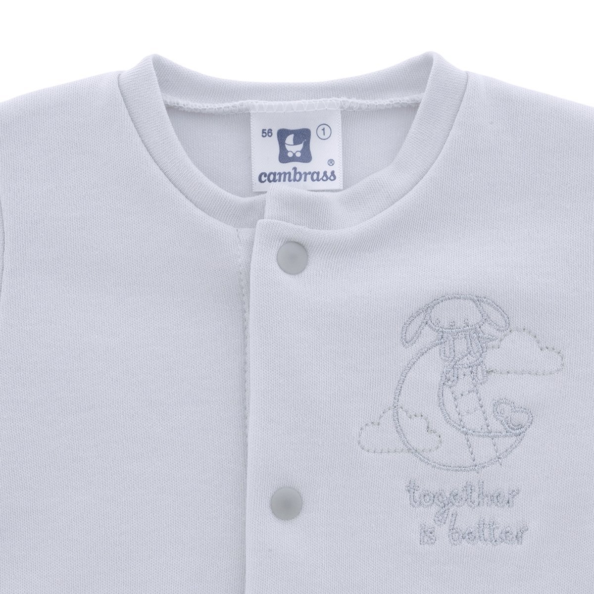 Pijama Tencel Babygrow cinzento Cambrass