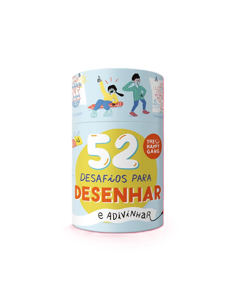 THE HAPPY GANG 52 Desafios para Desenhar e Adivinhar
