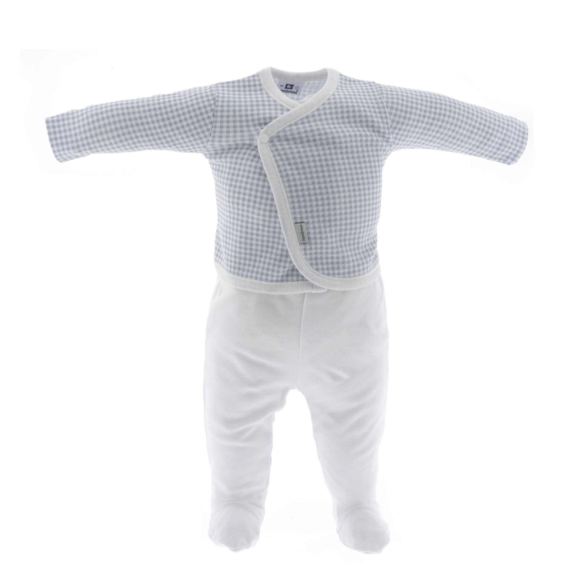 Conjunto 2 Peças Primeira Roupa Azul Celeste Cambrass