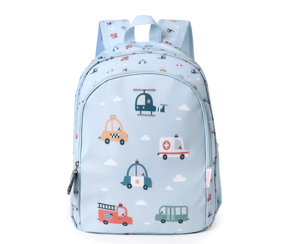 TUTETE Mochila Média c/ Porta-Chaves City Cars