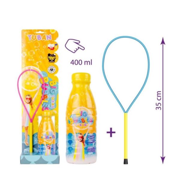 TUBAN Bolas de Sabão 400 ml c/ Aro 35 cm