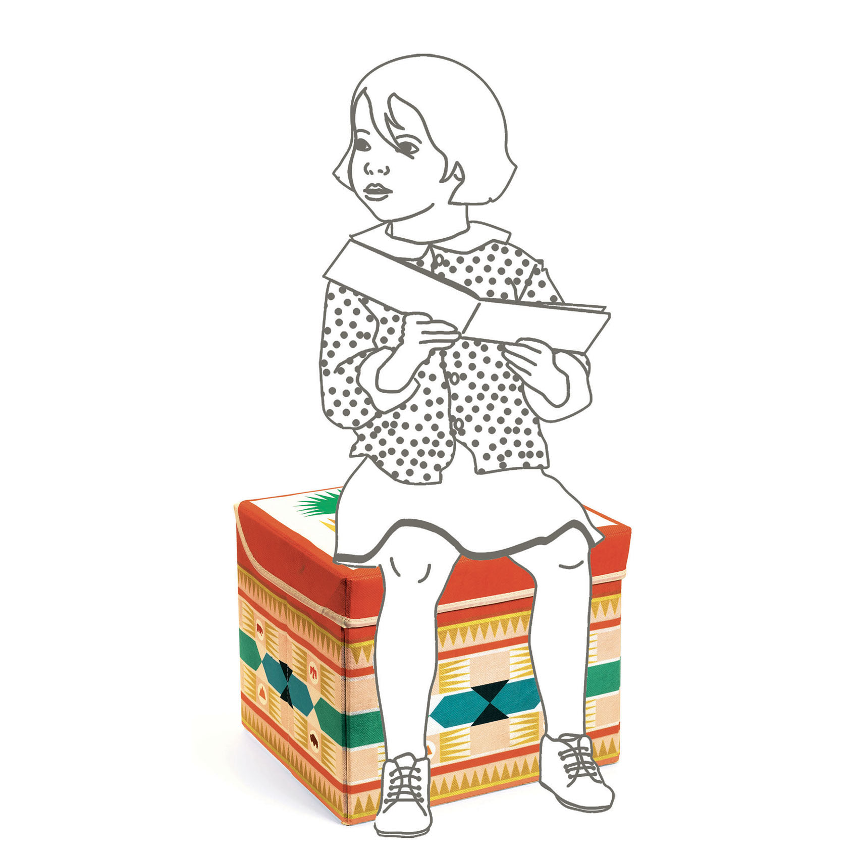 Caixa de Brinquedos Teepee