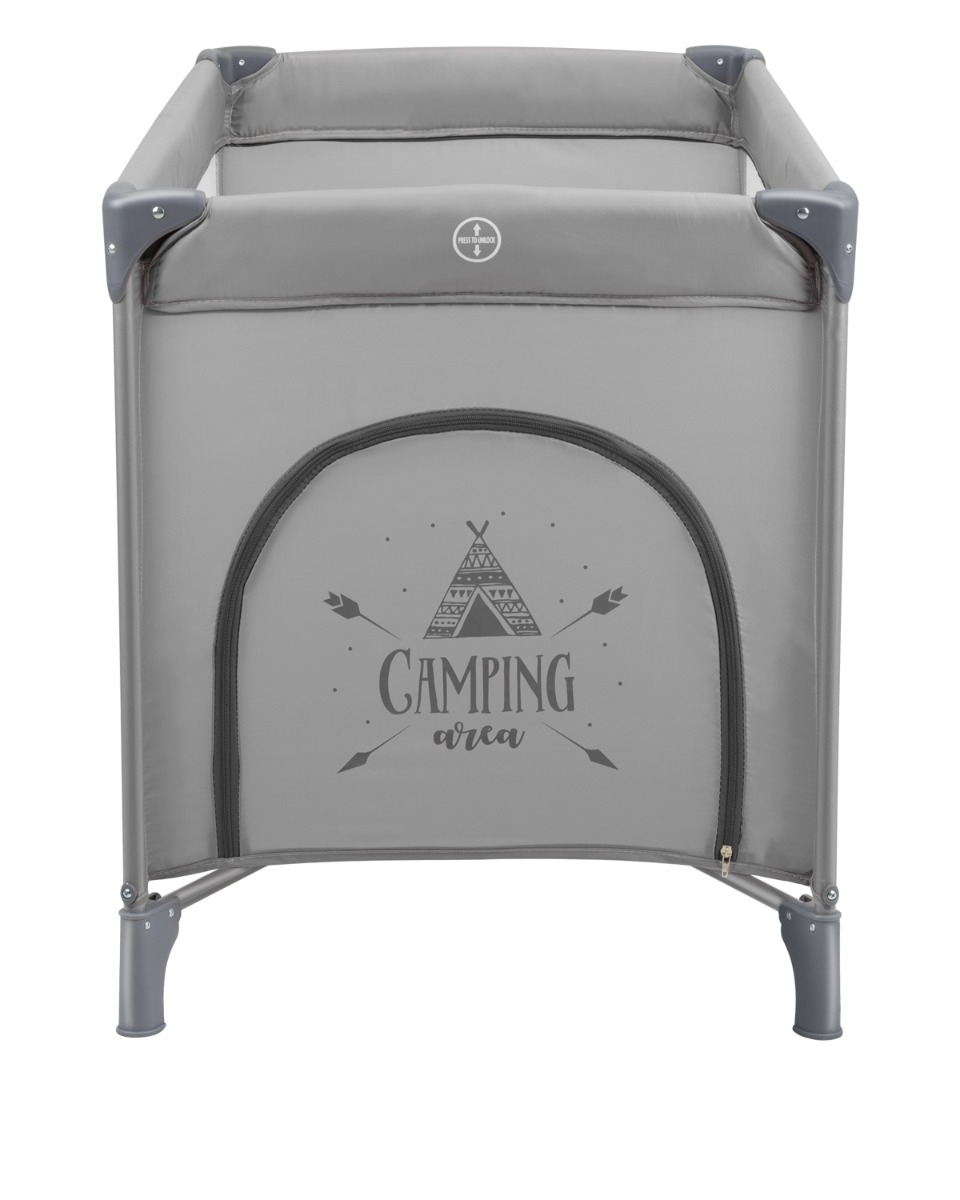 KIKKABOO Berço de Viagem SO GIFTED Cinza