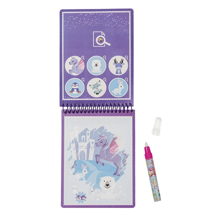 TOTUM Aquamagic - Livro Colorir Unicórnio