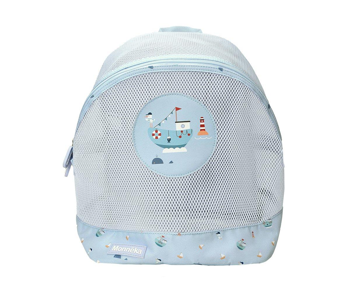 Monnëka Mochila Infantil Anti-areia Fishing Boat