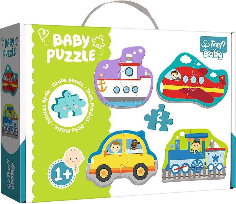Baby  Puzzle Transportes Trefl