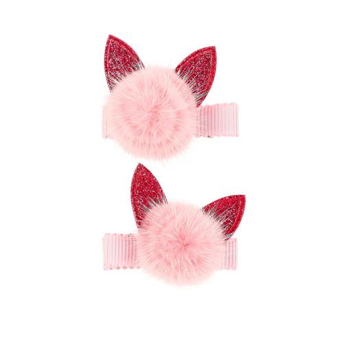 SOUZA Ganchos Cabelo c/ Pompom Coelho Cat