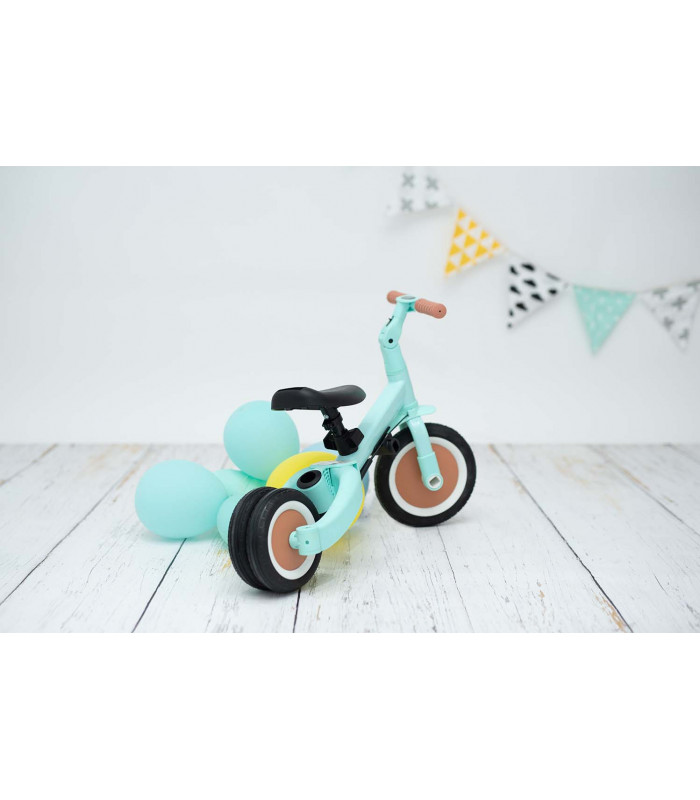 Gyro Triciclo Multifunções 1 a 5 anos Menta Olmitos