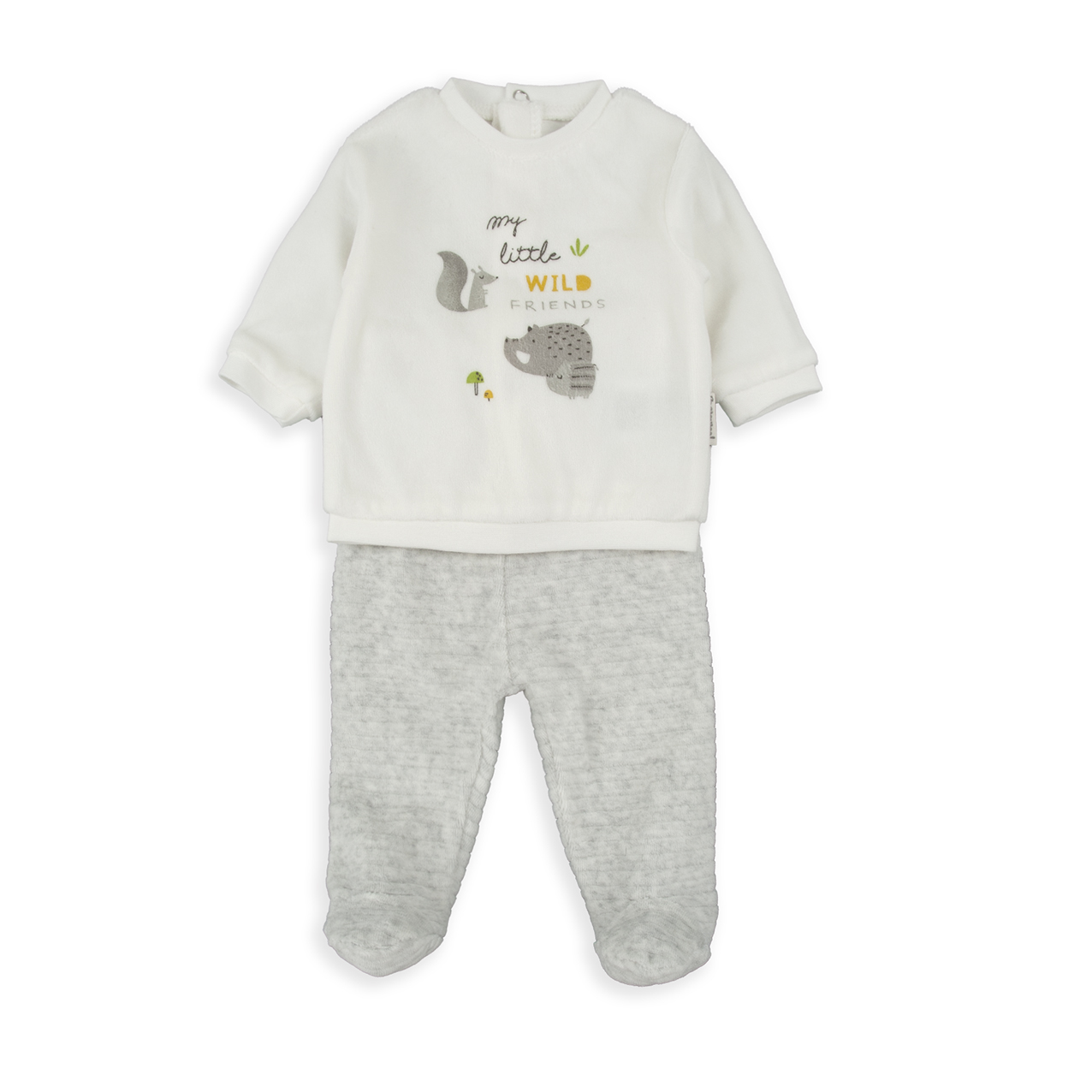 BABYBOL Pijama Veludo 2 pçs My Little Friends