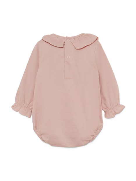 STREET MONKEY Body Gola c/ Manga Franzida Rosa