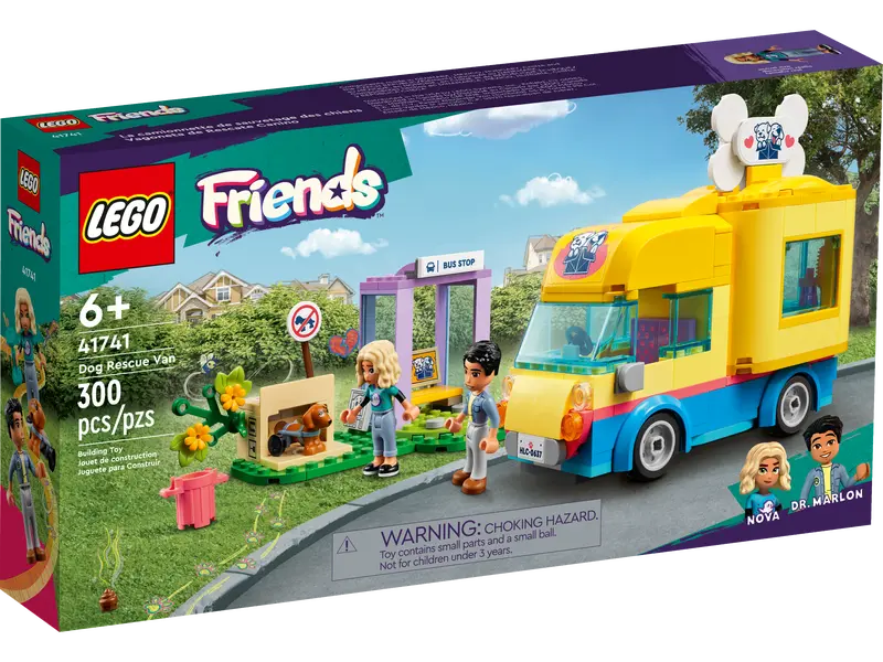 Carrinha de resgate de cães LEGO