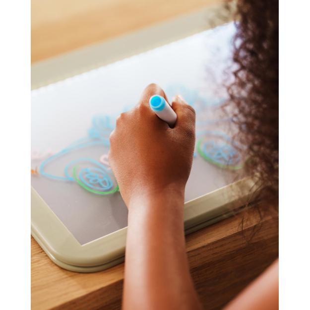 KIDYDRAW-PRO Prancha desenho ilustrada com luz KIDYWOLF