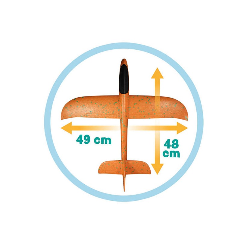 BUKI Avião Planador 48 cm