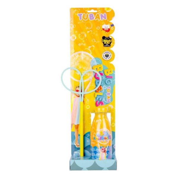 TUBAN Bolas de Sabão 400 ml c/ Aro Borboleta 20 cm