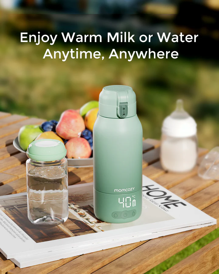 MOMCOZY Aquecedor de Leite e Água Portátil