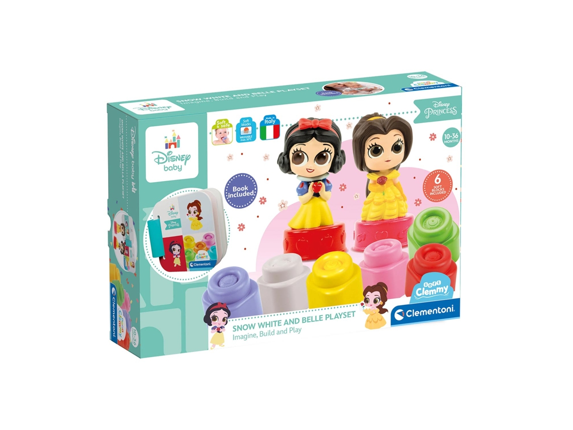 Soft Clemmy  Disney Snow White and Belle Playset