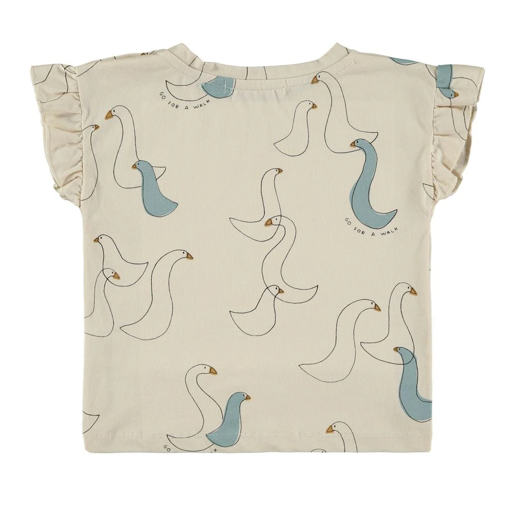 T-shirt bebé menina Goose Babyclic