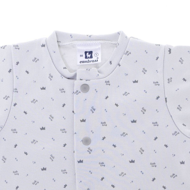 Pijama algodão cinza Cambrass