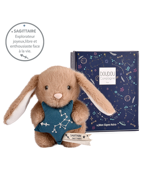 DOUDOU ET COMPAGNIE Doudou Astro Sagitário 12 cm