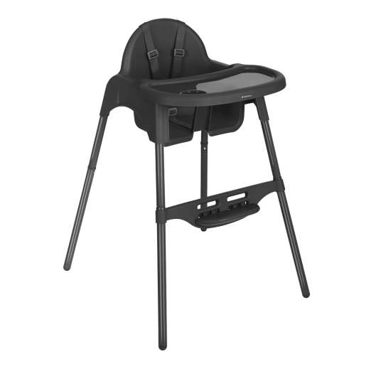 KIKKA BOO Cadeira Alta 2 em 1 Jammy Preto
