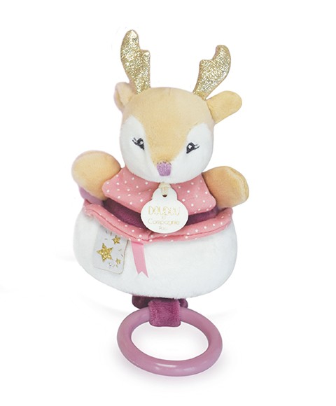 DOUDOU ET COMPAGNIE Caixa Música MEli-MELO Veado 20 cm