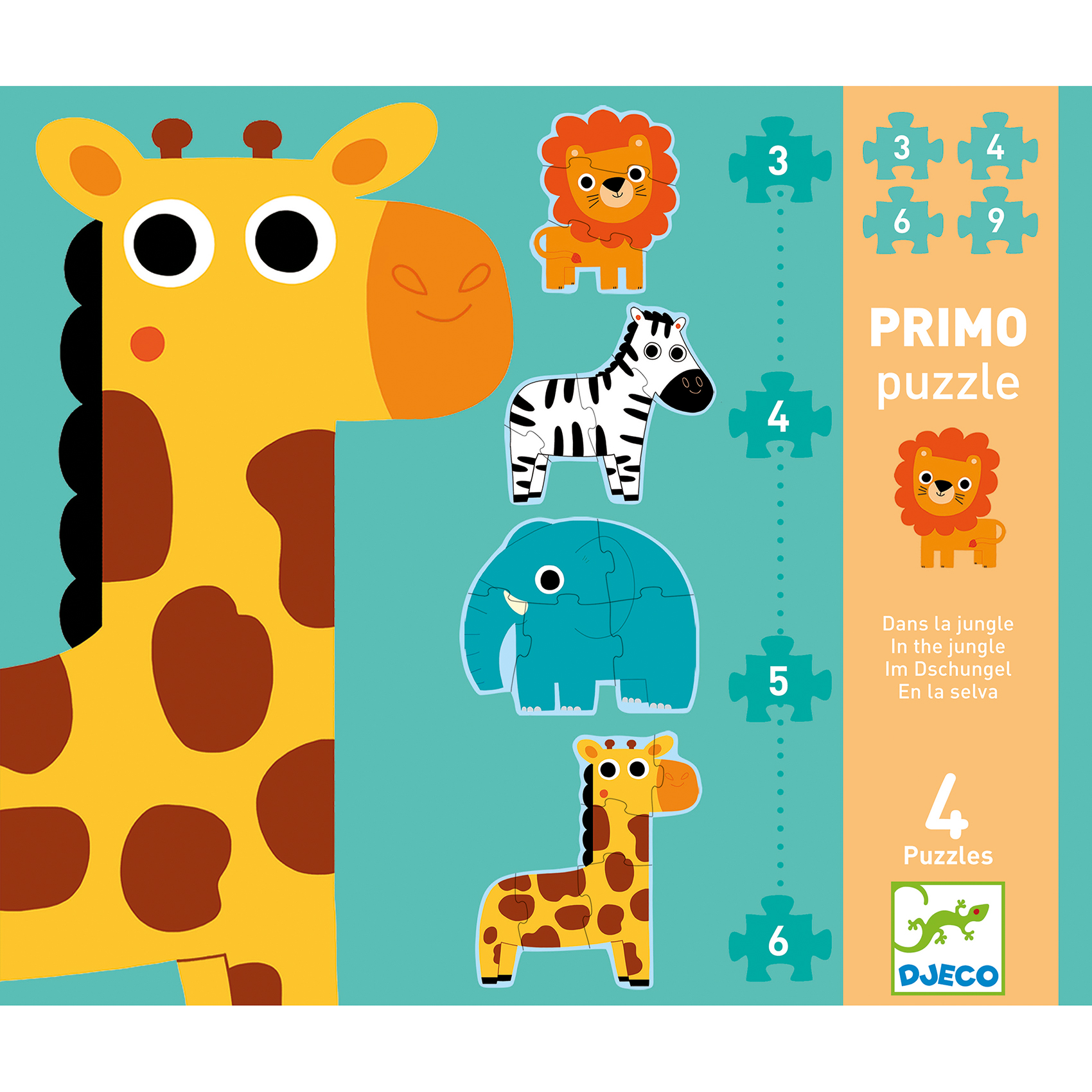 Puzzles Primo - Na Selva