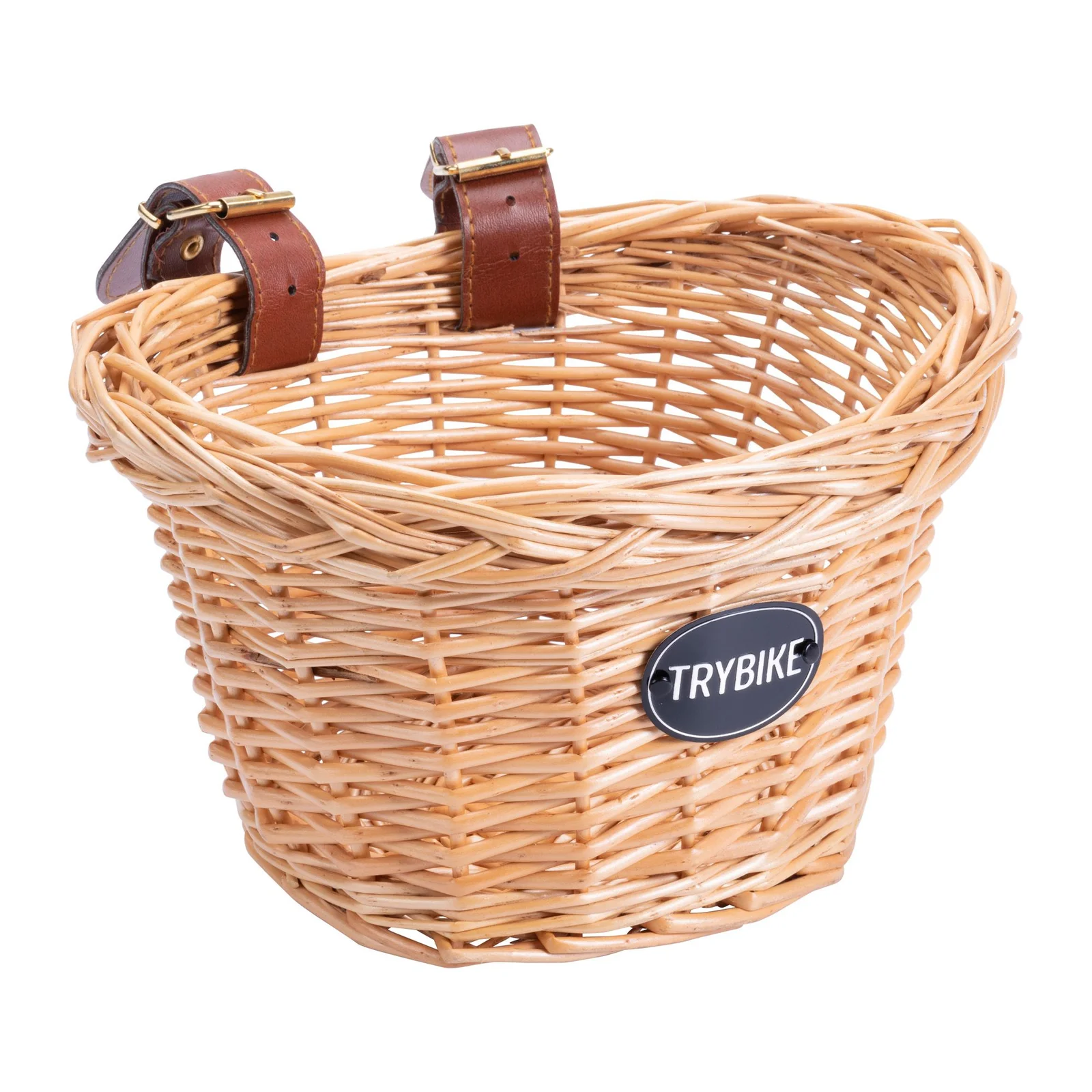 TRYBIKE Cesto de Verga P/ Bicicleta