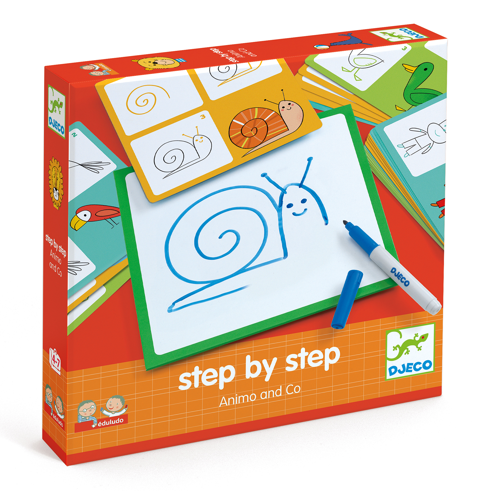 Step by step - Animals & Co - Desenha Passo a Passo