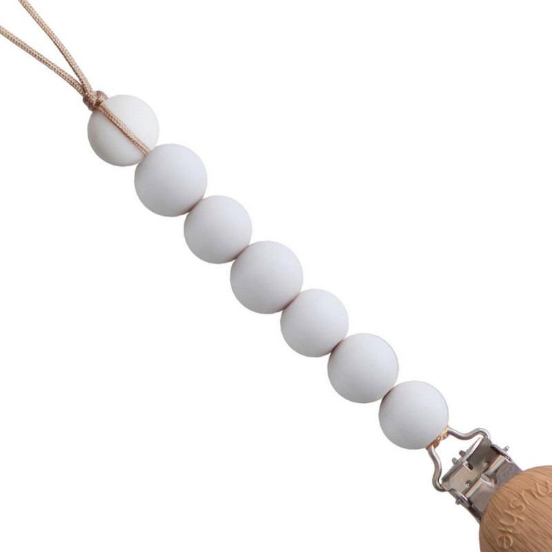 MUSHIE Prende Chupeta M. Halo White