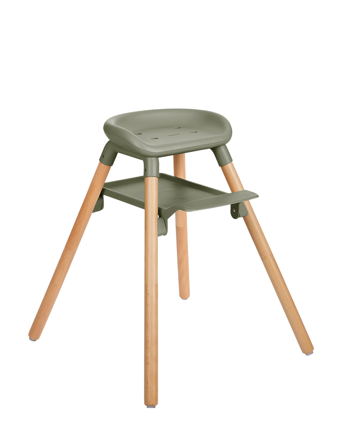 KIKKA BOO WOODY Cadeira da Papa Verde
