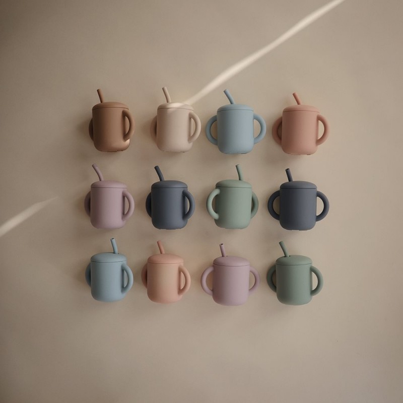 MUSHIE Copo c/ Palhinha Silicone Tradewinds