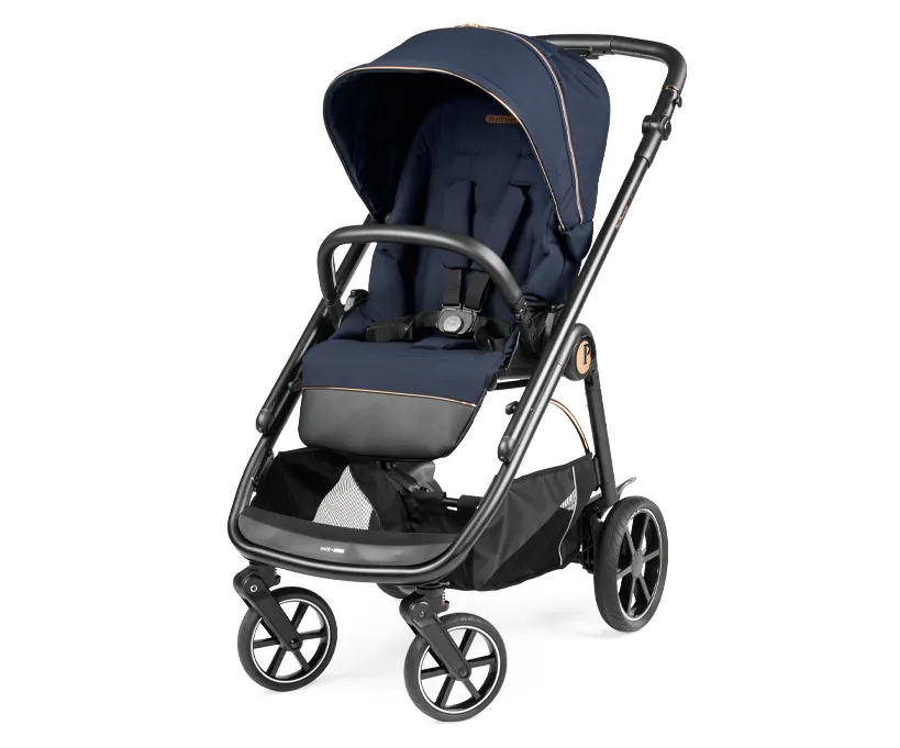 TRIO Carrinho + Alcofa + Cadeira Auto Blue Shine PegPerego - ARTIGO EXPOSIÇÃO