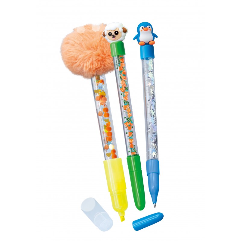 BUKI Kit p/ Personalizar Canetas  (Animais)