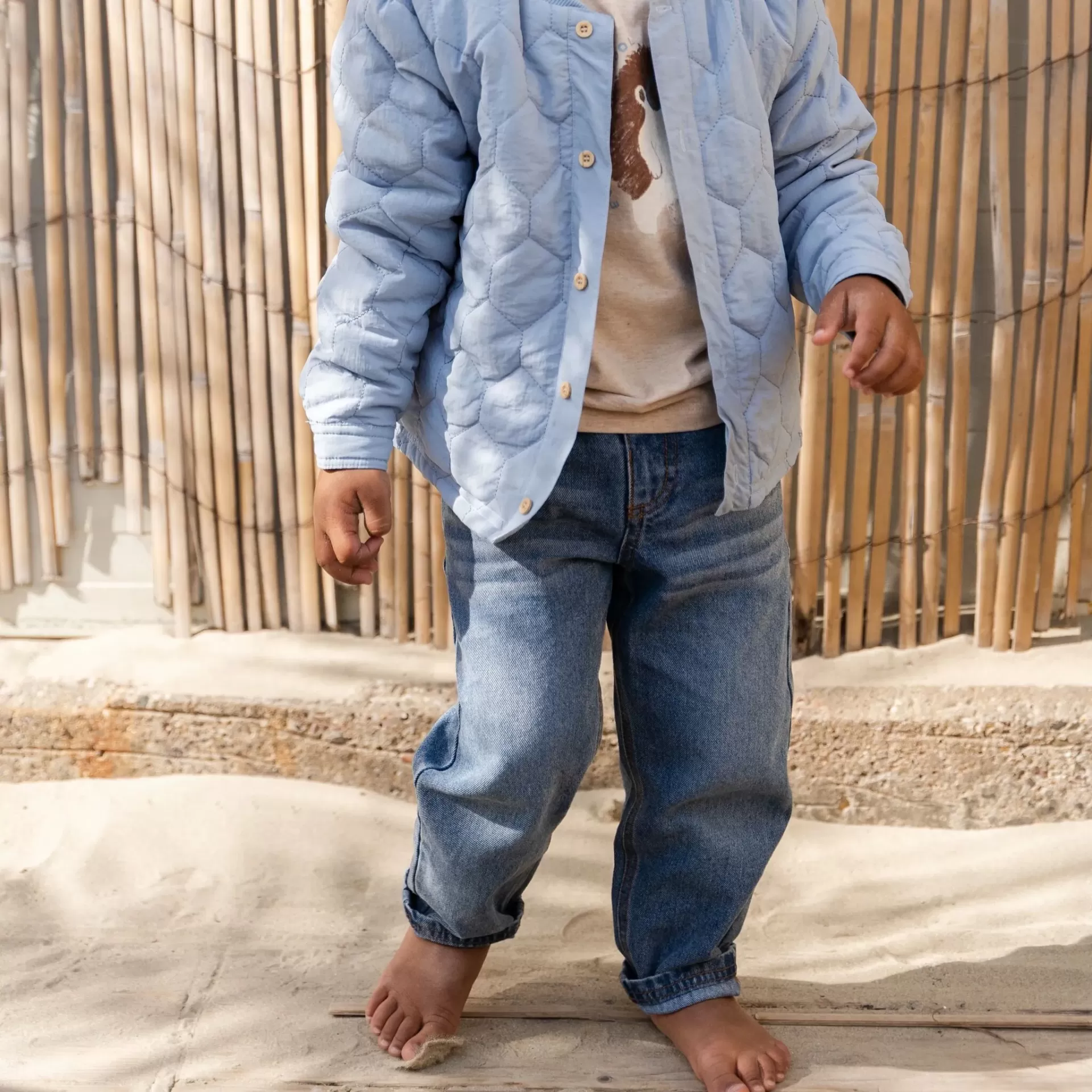 LITTLE DUTCH Calças Ganga Menino