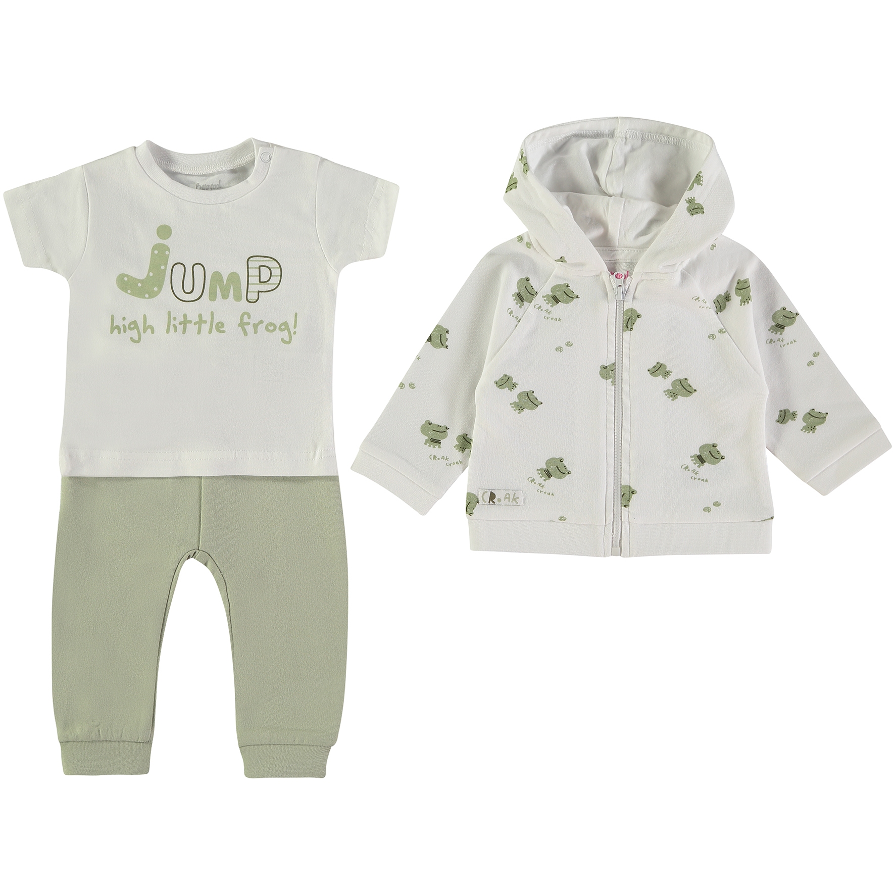 BABYBOL Conjunto 3 Pçs Little Frog