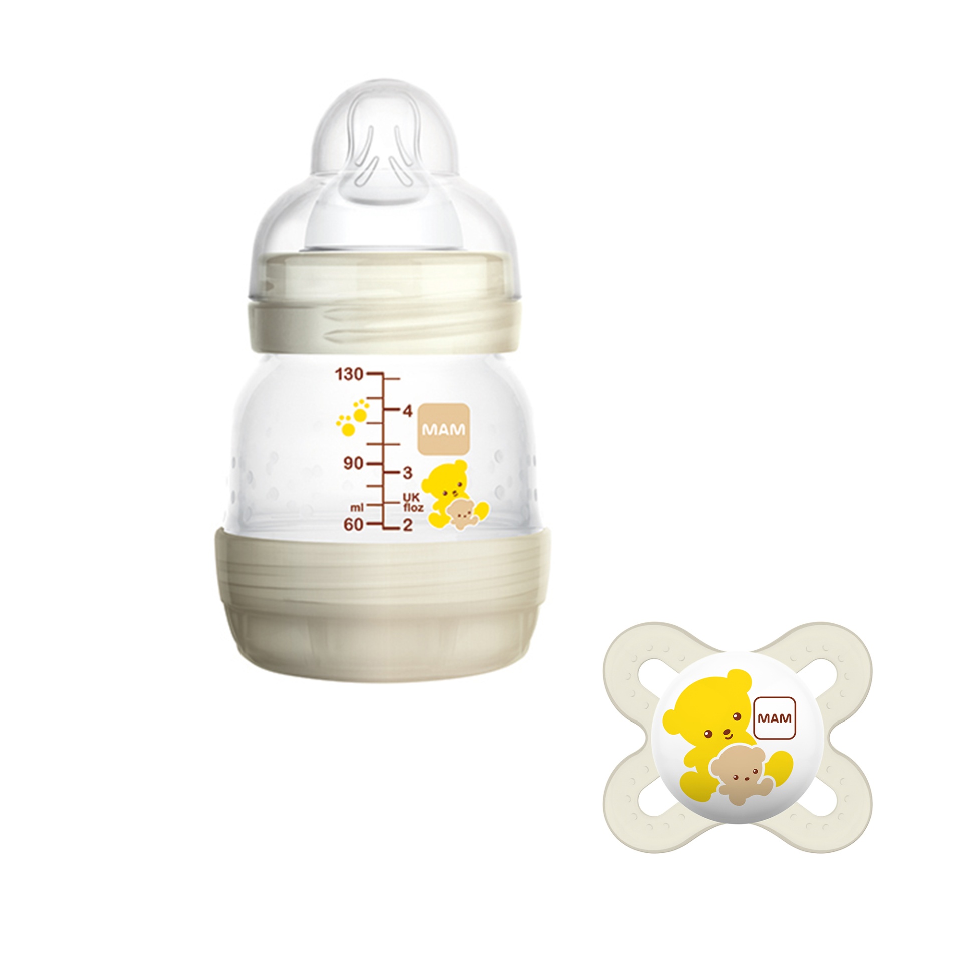 MAM Biberão Anticólica Easy Start 130ml - 0+ meses