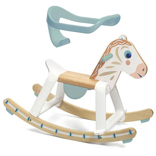 Djeco BabyCavali - Cavalo de Balanço de Madeira